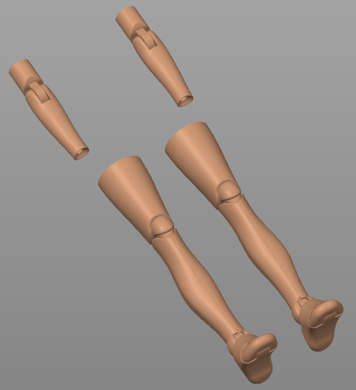 Megami Device Replacement Arms and Legs by Poofybird Design REUPLOAD