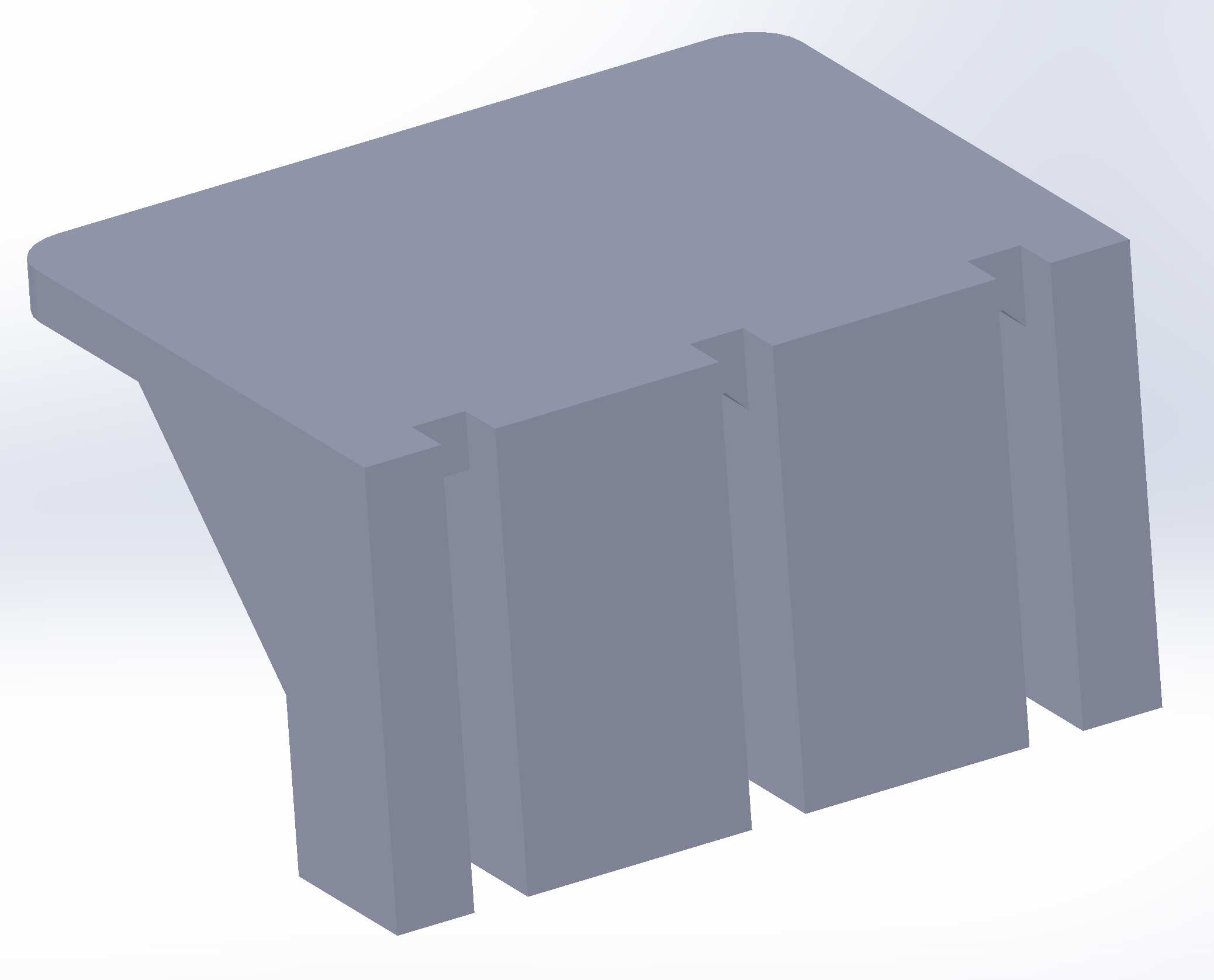 Shelf for Universal Peg Board Peg System - 3 peg version