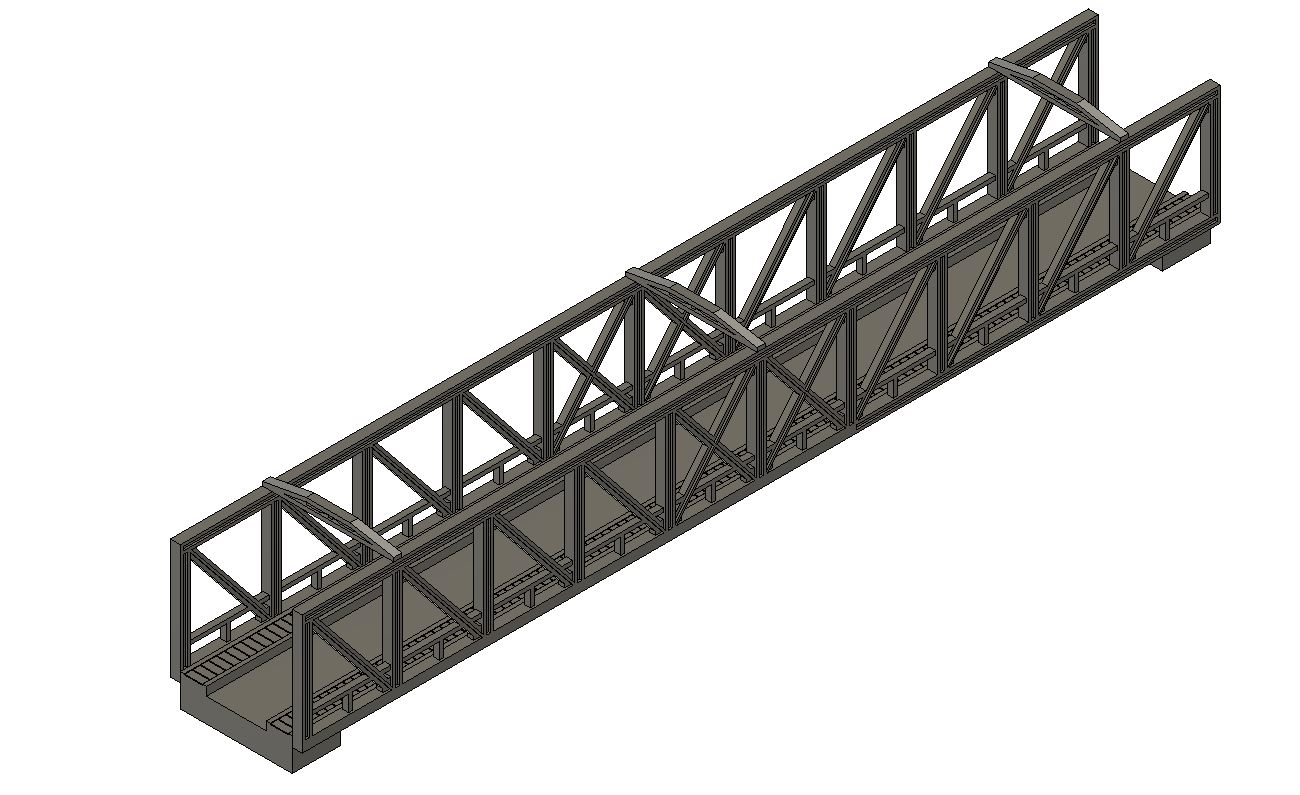 z scale bridge by brefremont Download free STL model