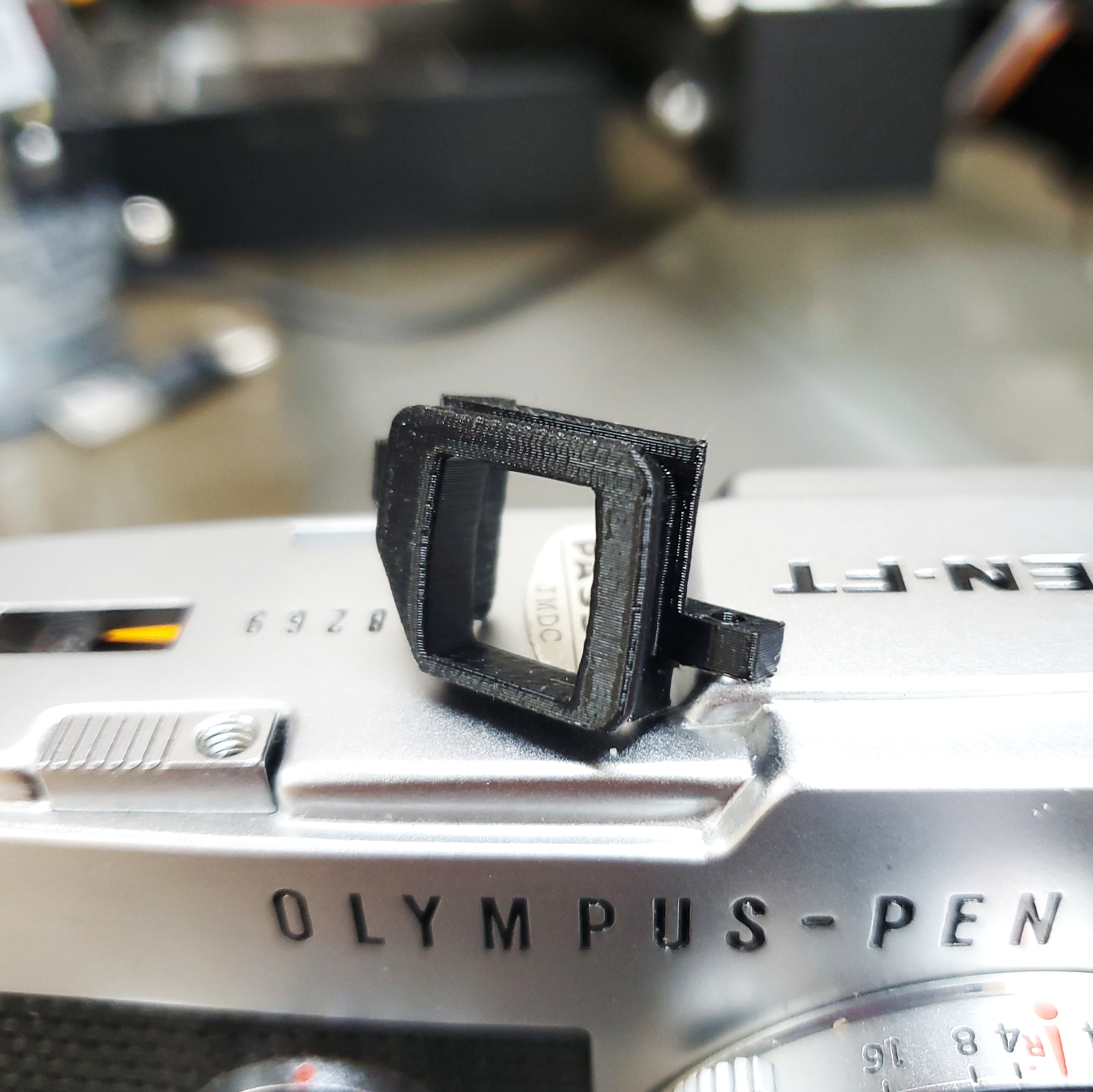 Olympus Pen FT/FV and Pen F Viewfinder Eyepiece por JezzaWalker