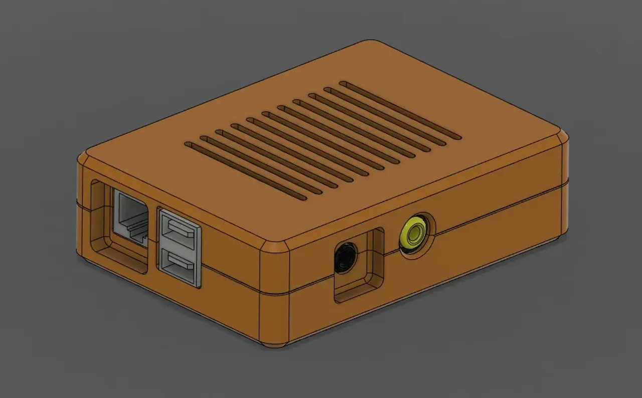 Raspberry Pi 1 B case by strdst / lou | Download free STL model ...