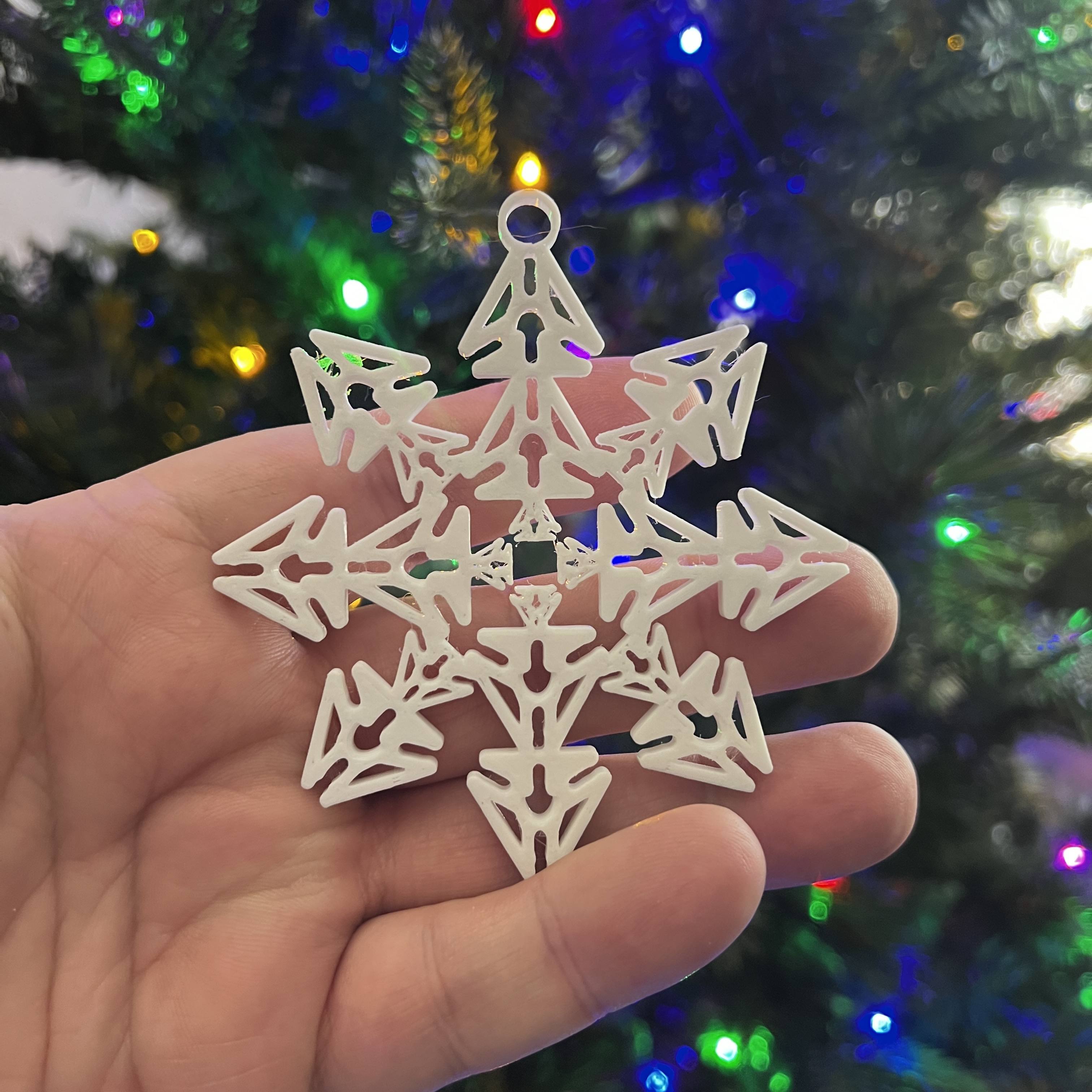 K2 Snowflake 3D model thumbnail