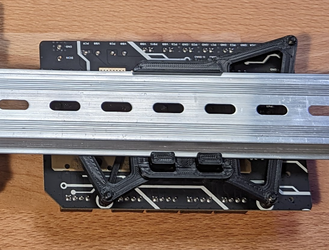 SKR Mini E3 v3 DIN Rail Mount Clip and Spacers by RobotRogue Download
