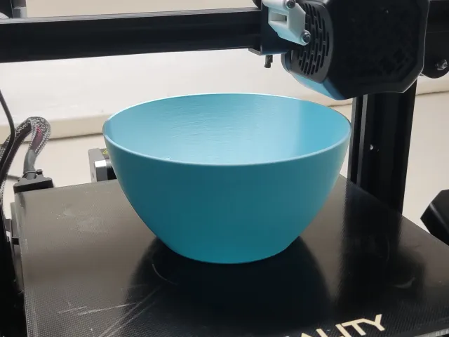 Bowl (vase mode) simple Freecad design