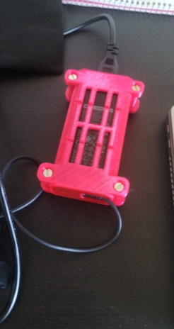 Charger cage for Dell laptops