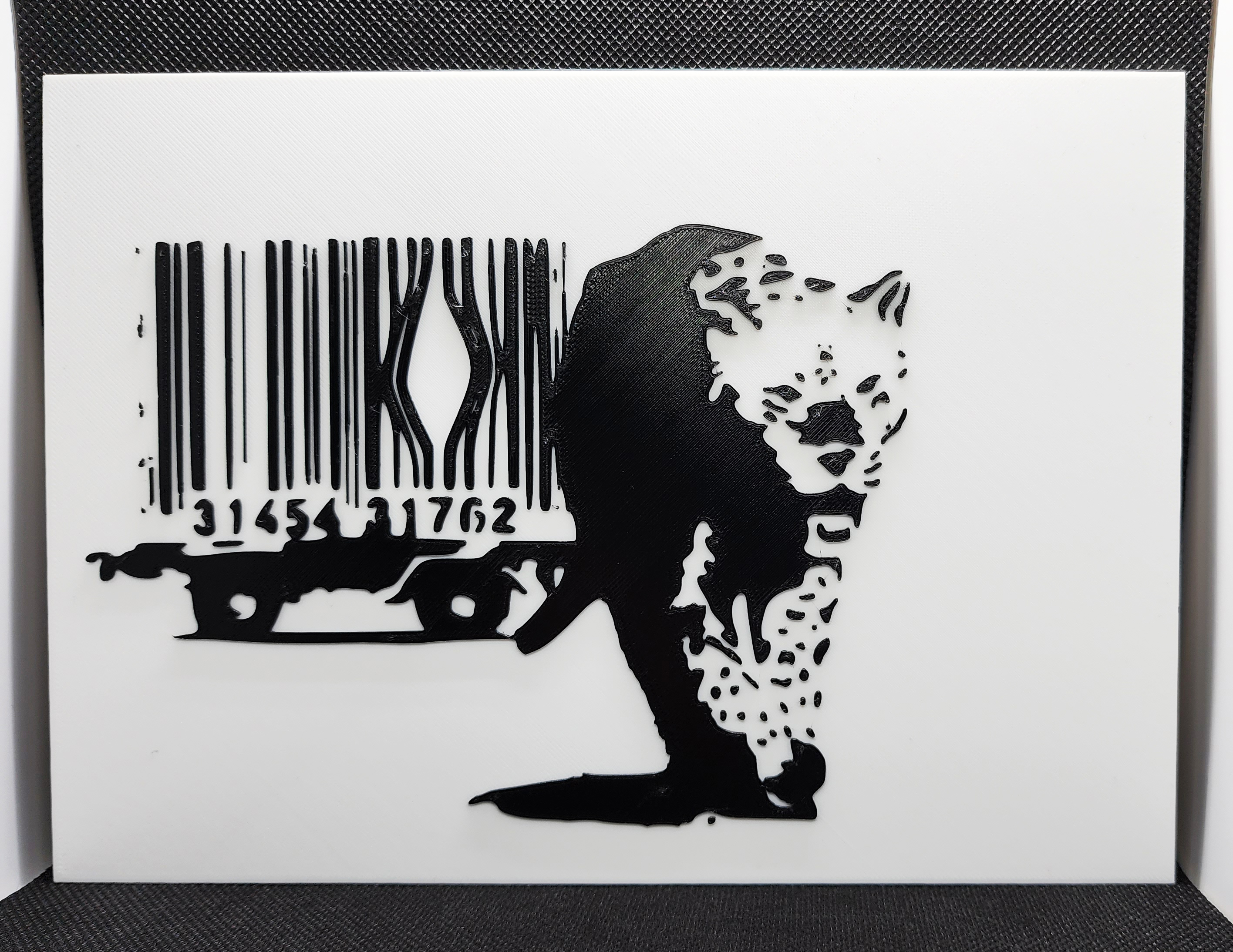 Banksy's Barcode - 2 Color w/filament change (1 at a time)