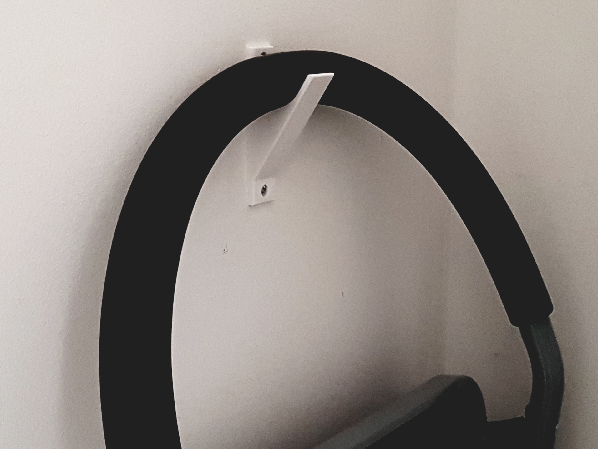 Strong wall hook for heavy tools or ladders