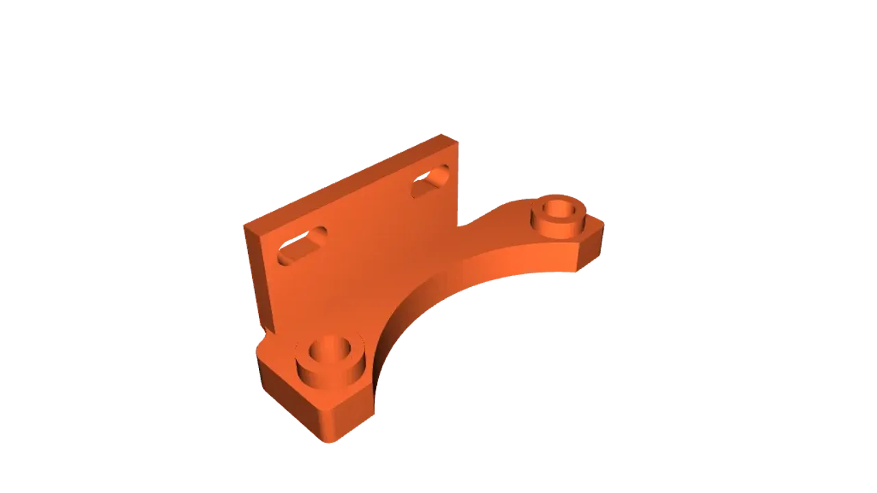 More Compatible ADXL345 Mount for Micro Swiss NG Extruder by