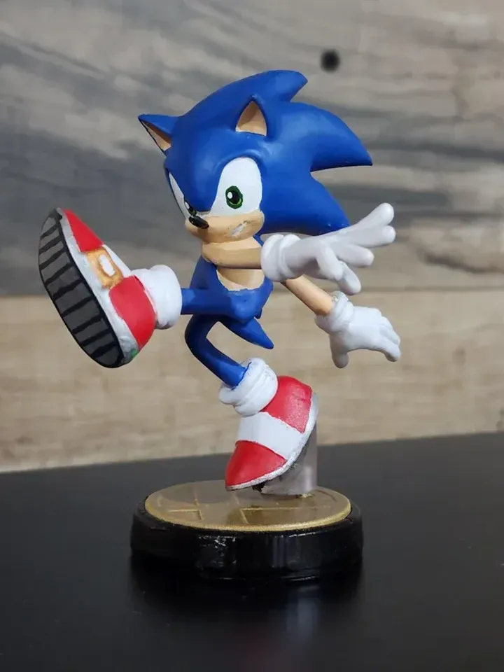 Free 3D file SET OF TEAM SONIC FIGURES, AMIIBO SSBU SONIC, TAILS