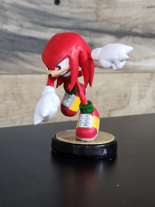 Team Sonic Figurine Set, SSBU Sonic, Tails, Knuckles, & Super Sonic ...