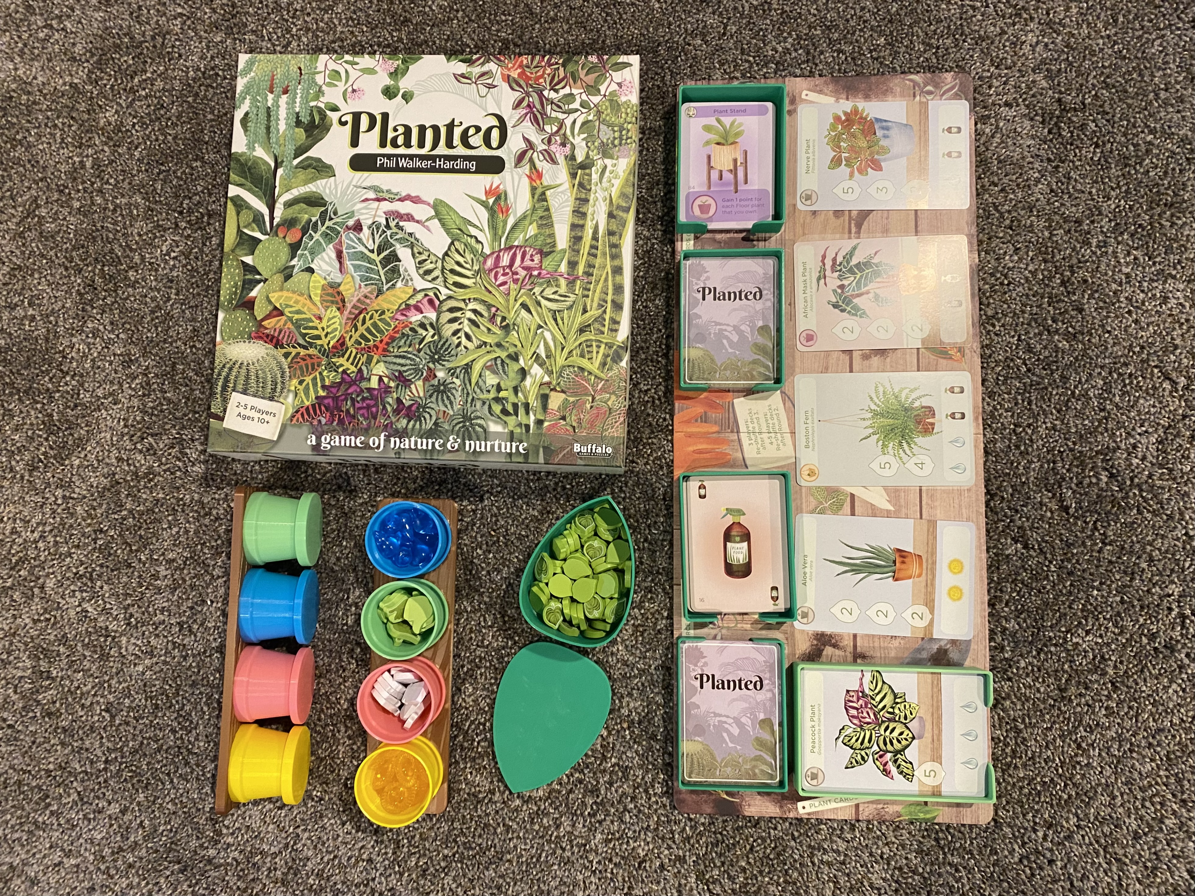 Planted Board Game Organizer (By Phil Walker Harding)