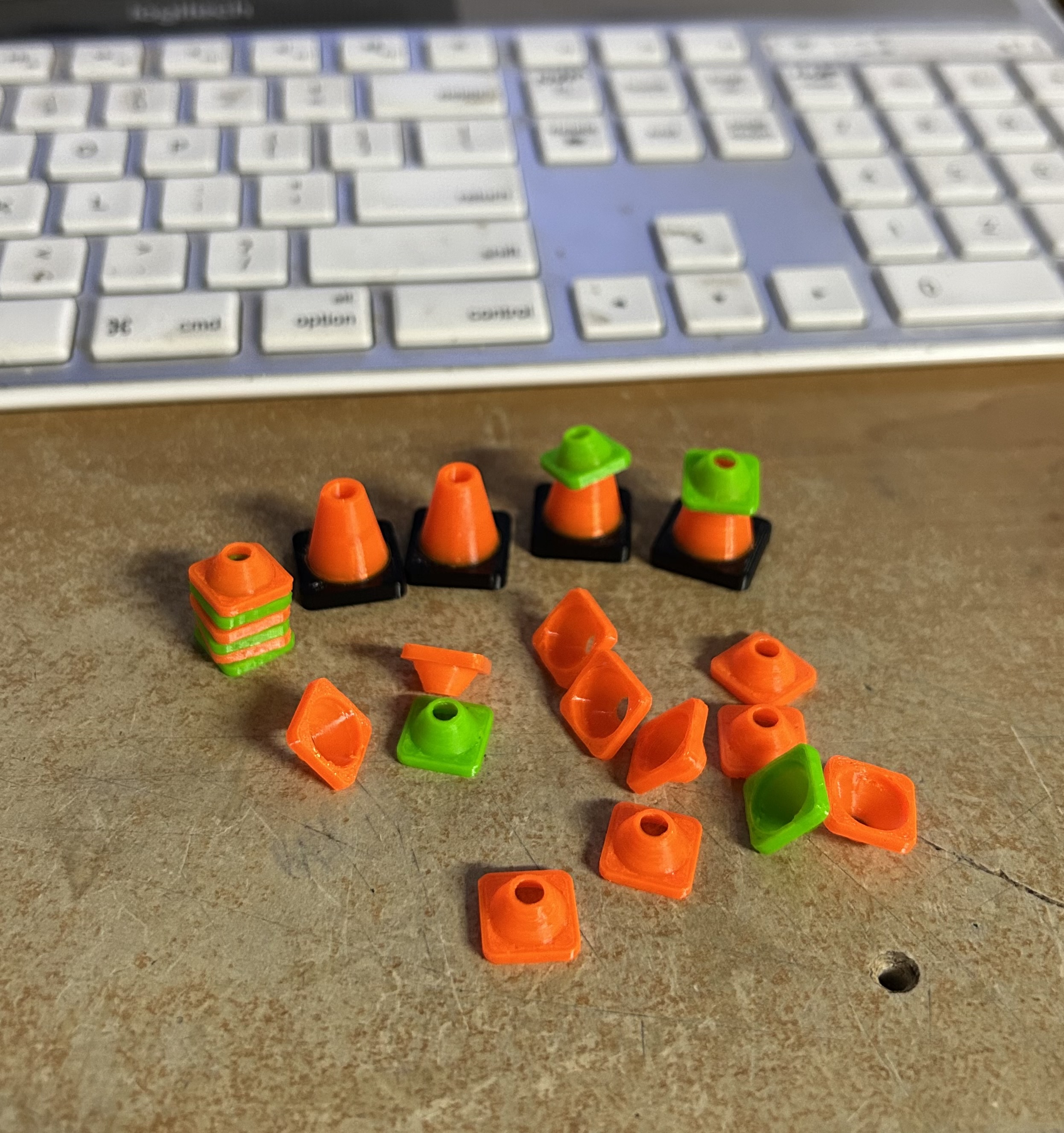 Mini range cones (tall)
