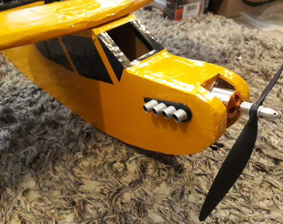 RC Plane Mock Exhaust