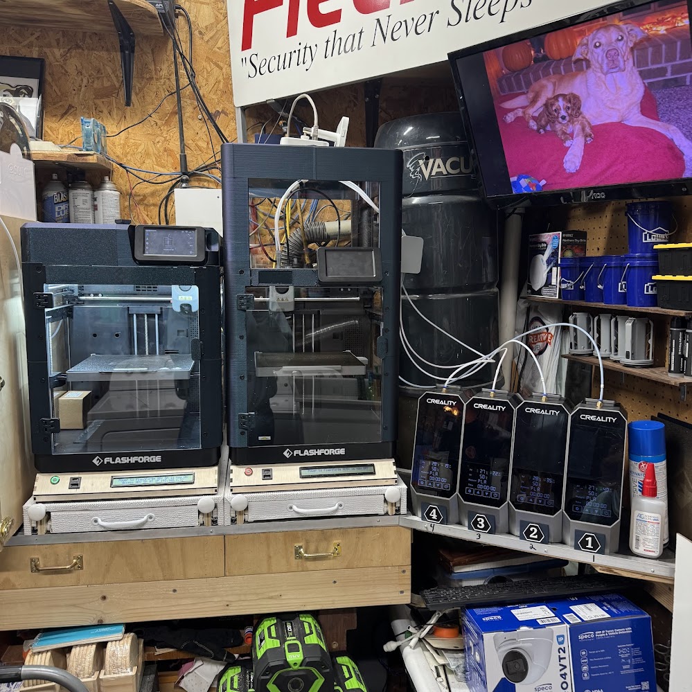 Creality Filament Dryer Marker.