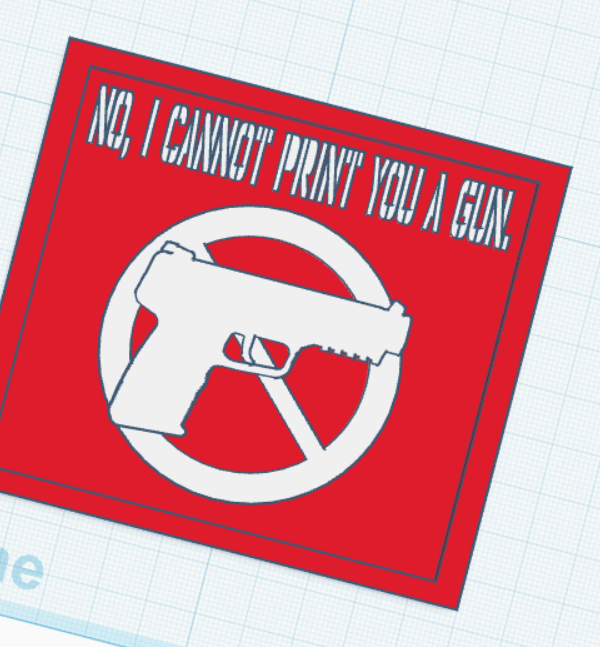 No Pew-Pew Sign