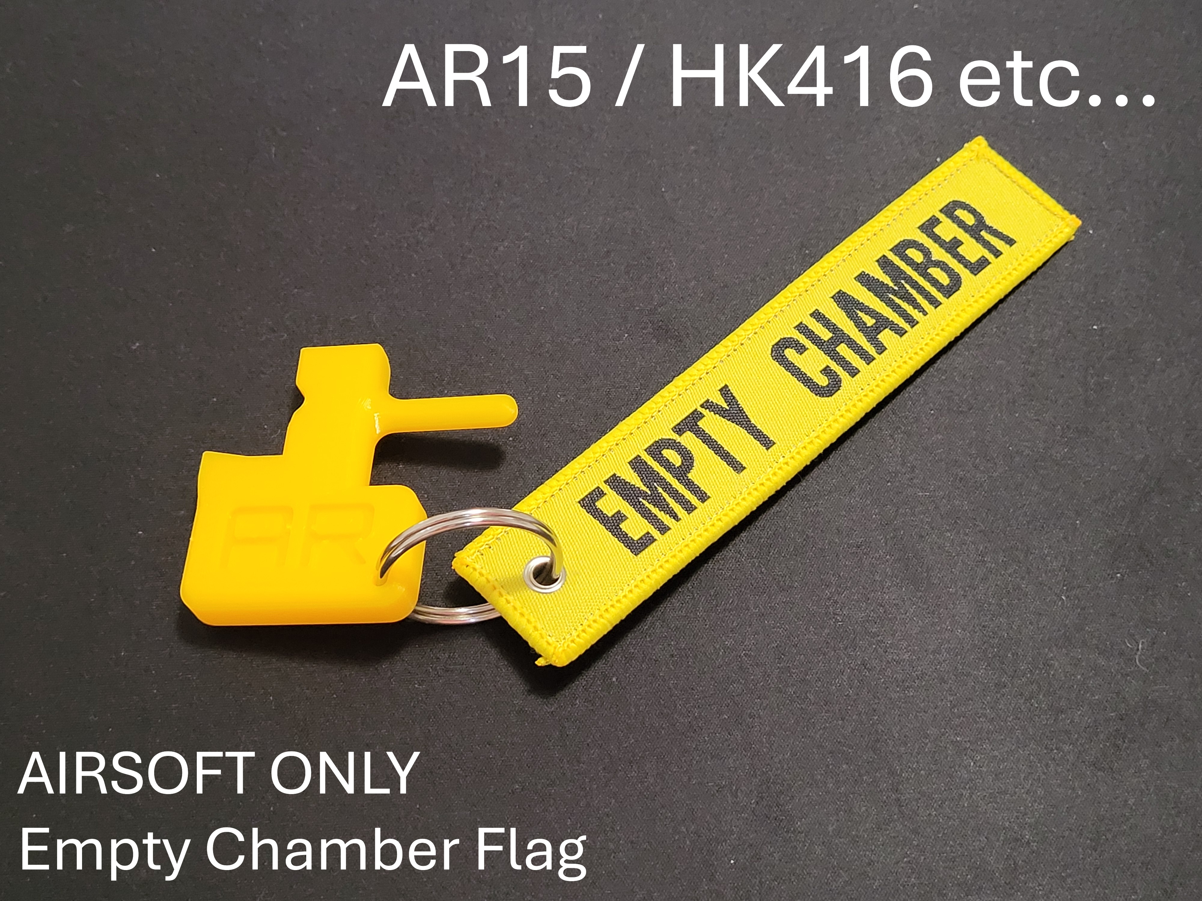 AR - Style - Airsoft Empty Chamber Flag - Free Download