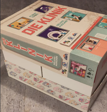 Updated for the 7. Expansion: Insert for Clinic Deluxe Edition (Die Klinik) with all (!) current expansions
