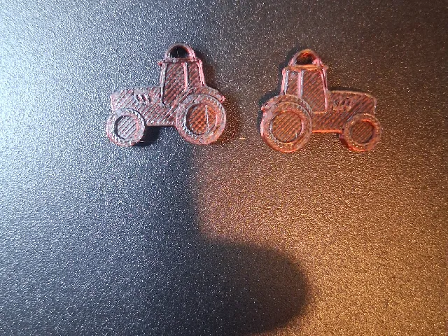 tractor earrings