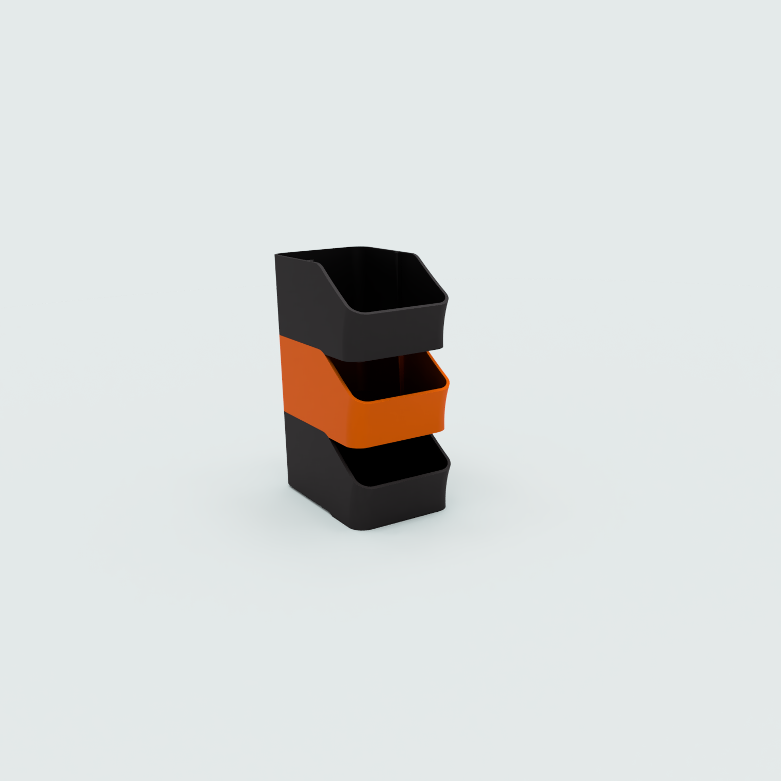 Miniatura 2 do modelo 3D Stackable Storage Bins