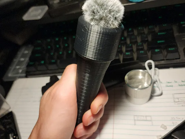 dji mic mini holder and handle
