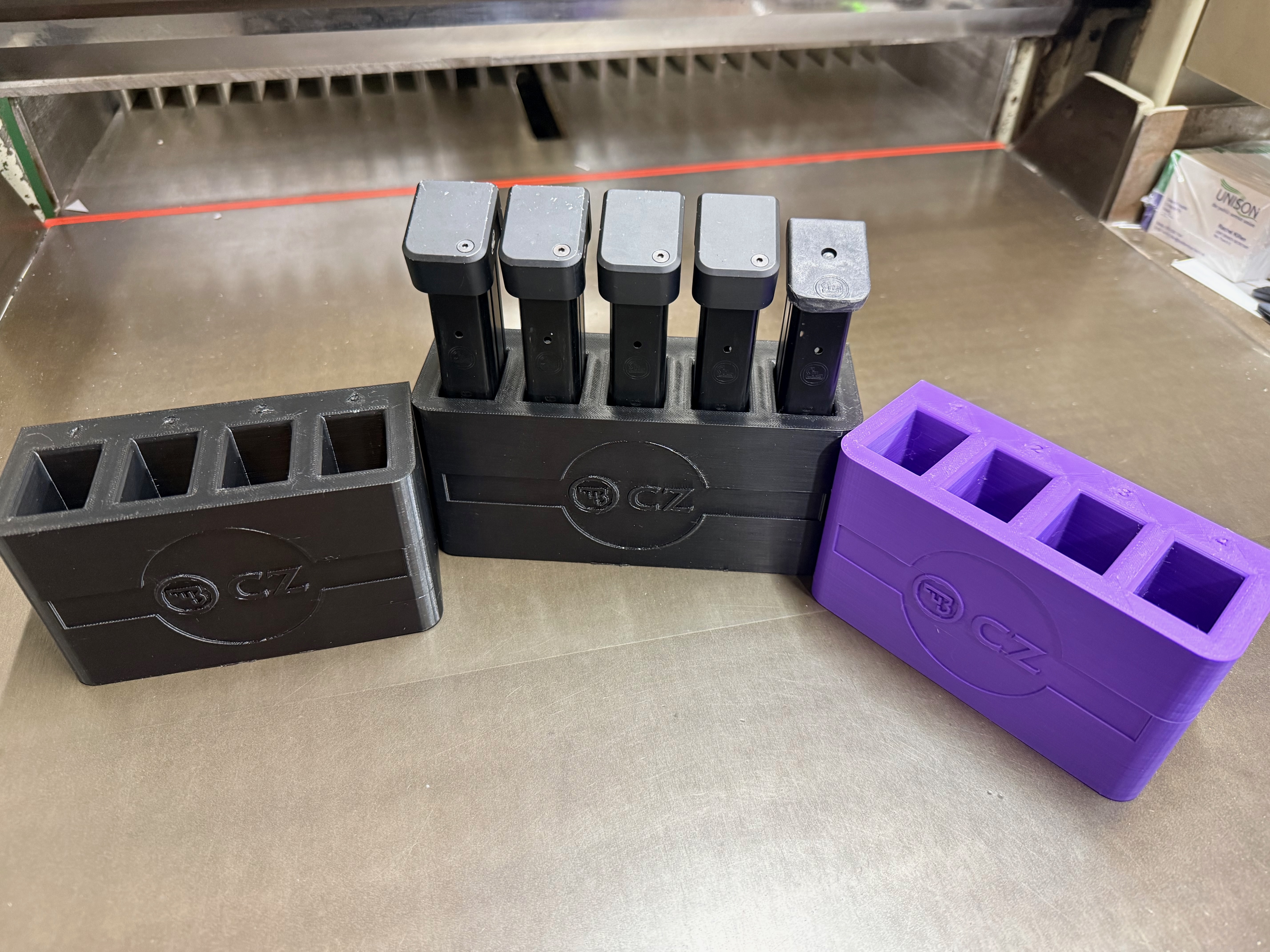 CZ P10 Magazine storage