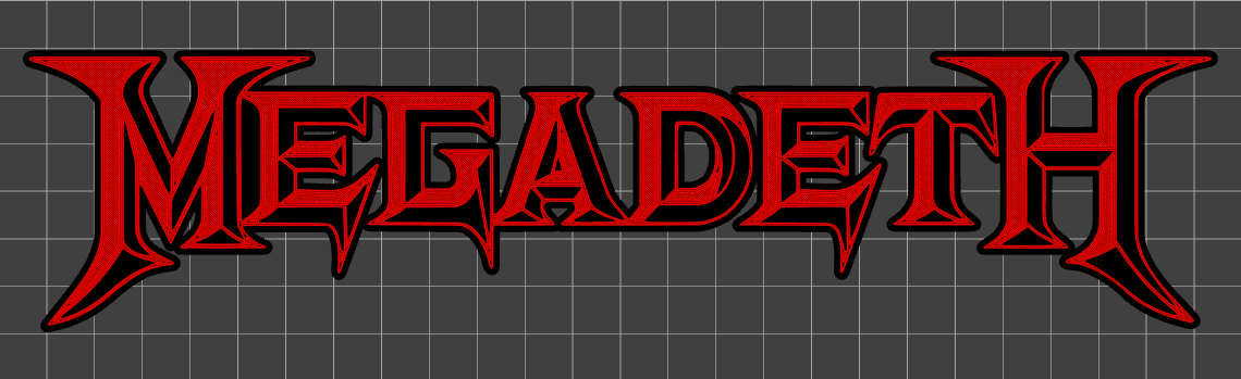 Megadeth Bandlogo — miniatura 2