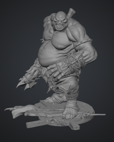 D&D Ogre with Club
