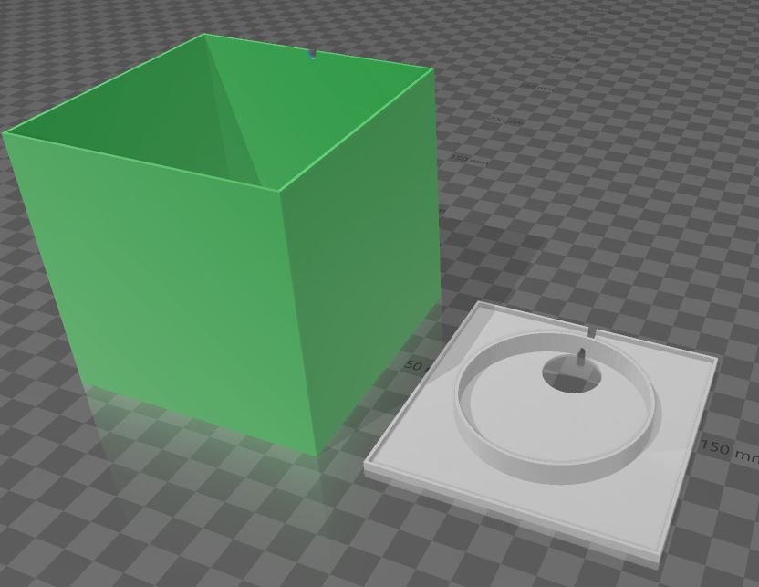 Tesseract for lamp LED 001 kit.