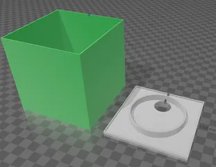 Tesseract for lamp LED 001 kit.