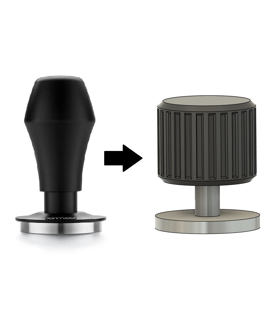 Normcore Tamper - Palm tamping handle