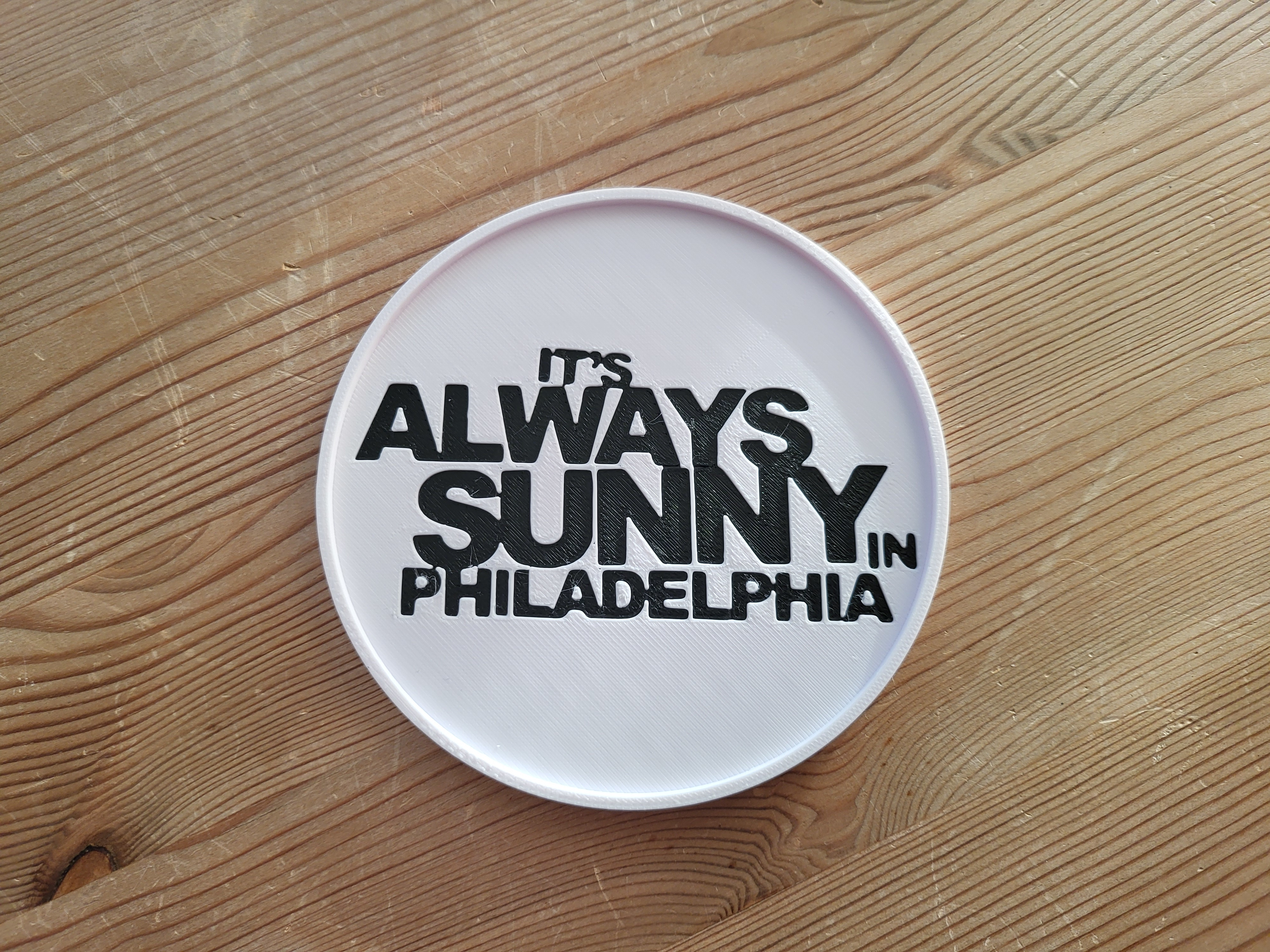 Sunny Logo Drink Coaster (It's Always Sunny in Philadelphia)