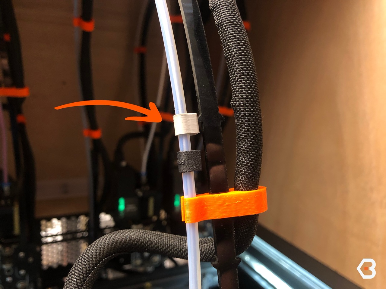 PTFE Tube Stopper - Prusa XL Cable Clip Stopper