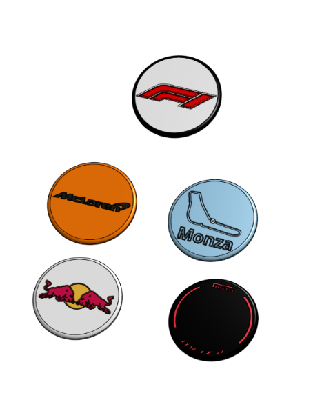 Formula 1 Coasters