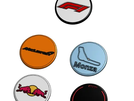 Formula 1 Coasters