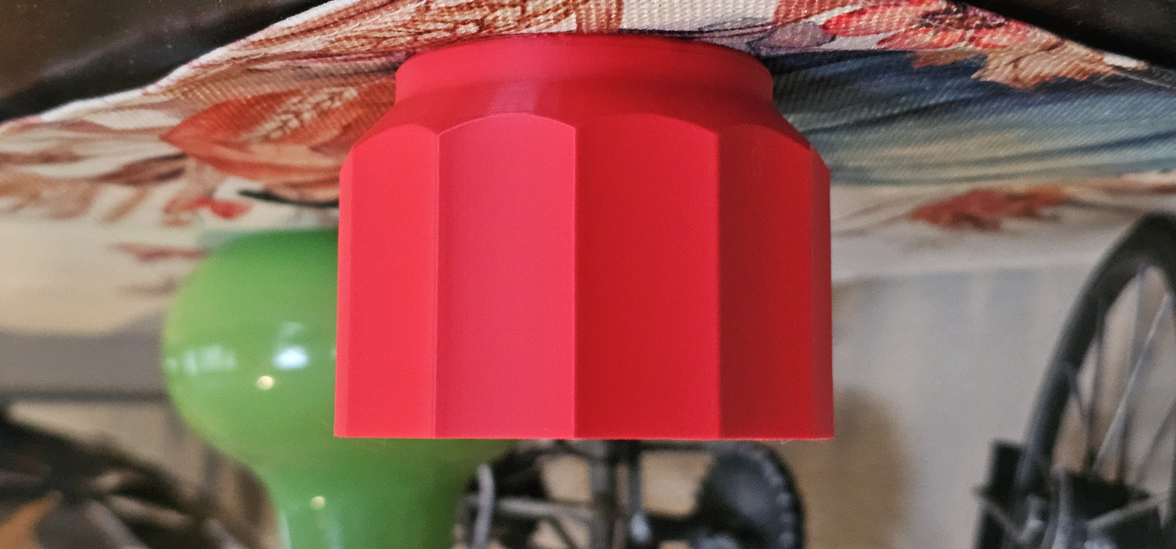 Fluted planter container (two versions)