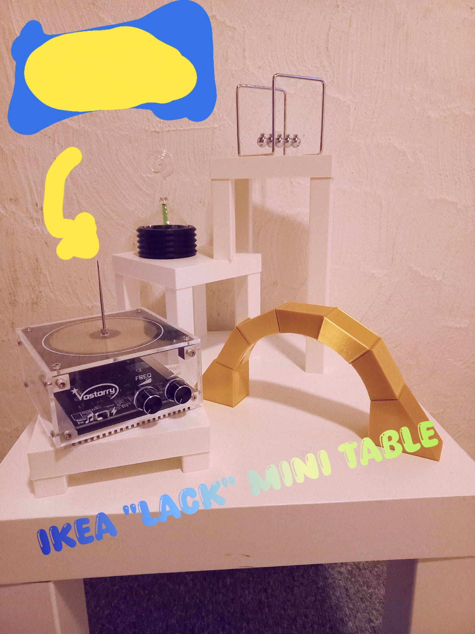 Mini IKEA Table Desk Organzier