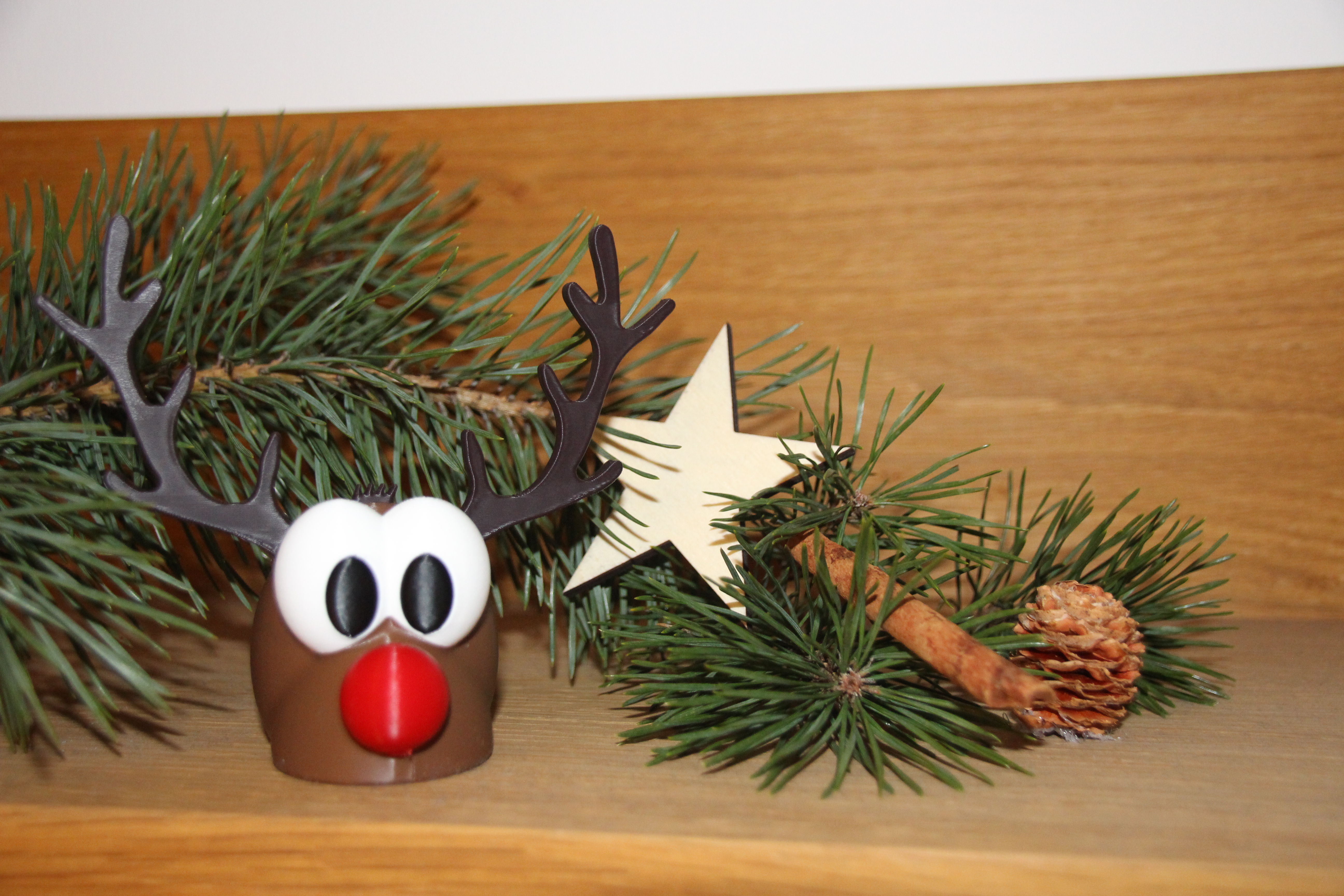 Reindeer / Rentier Kopf Dekoration — thumbnail 3