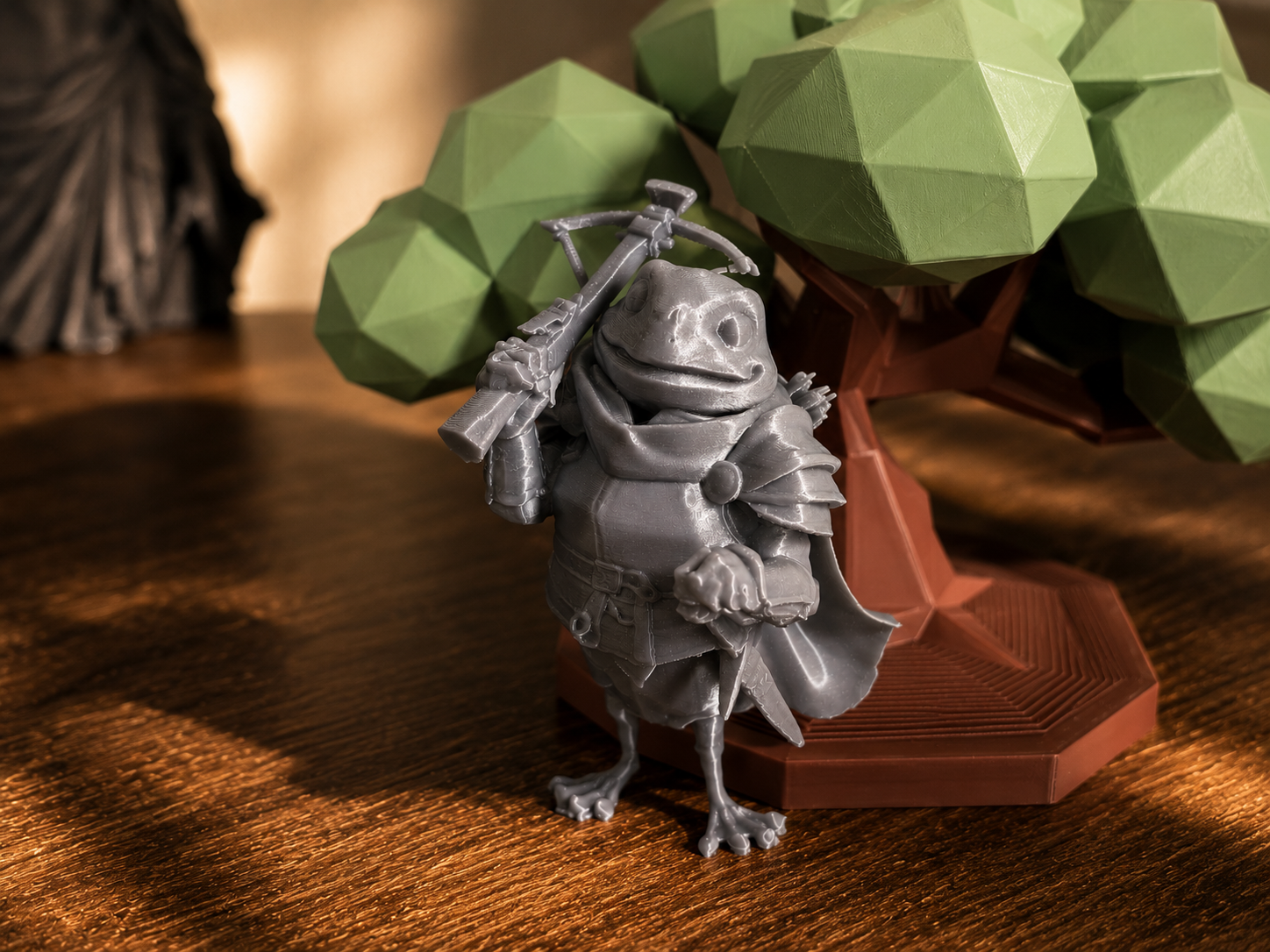 Frog Ranger – Miniatura Fantasy 3D