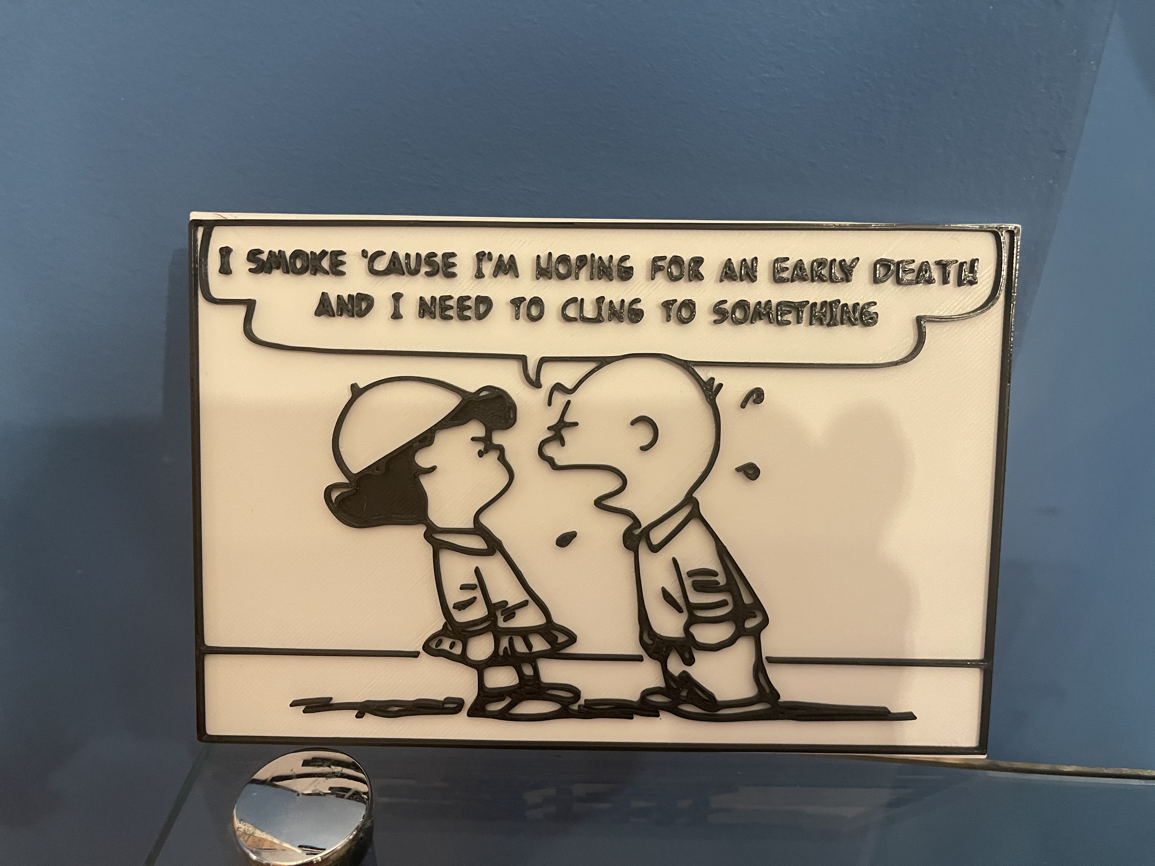 This Charming Charlie Wall Art - What She Said - The Smiths + Peanuts