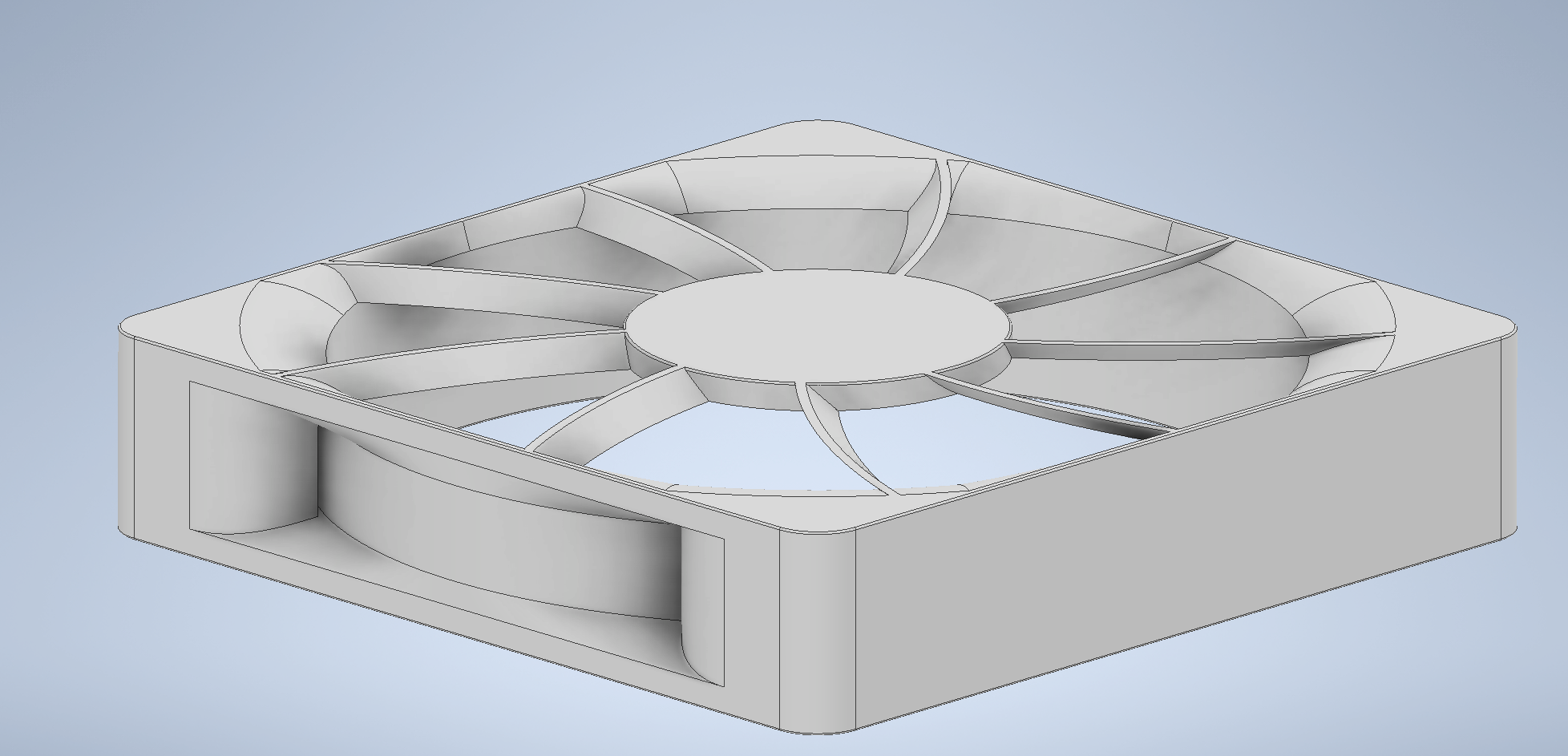 RX 120 Fan Template