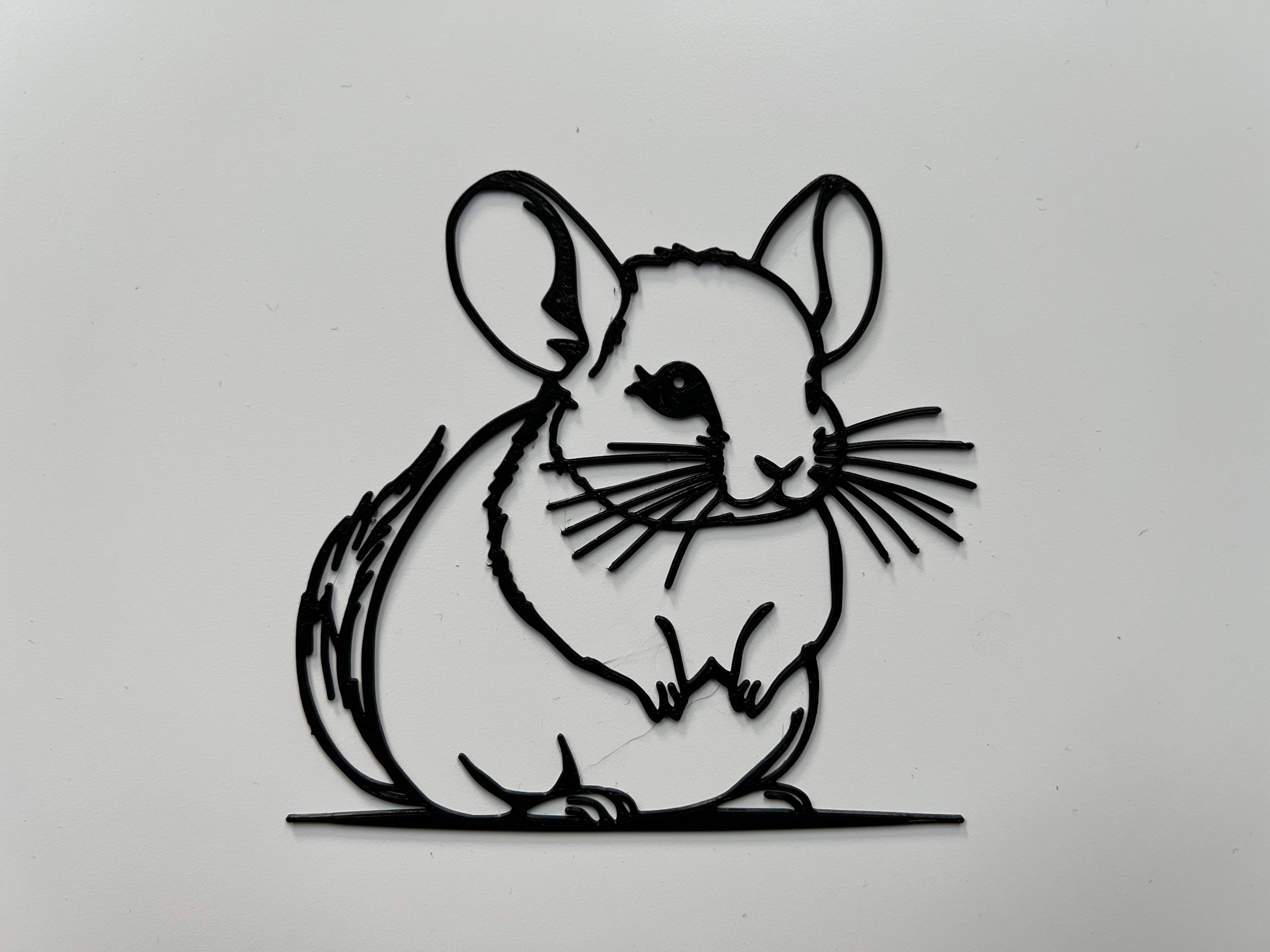 Chinchilla Wall Art #1