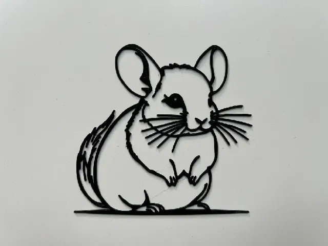 Chinchilla Wall Art #1