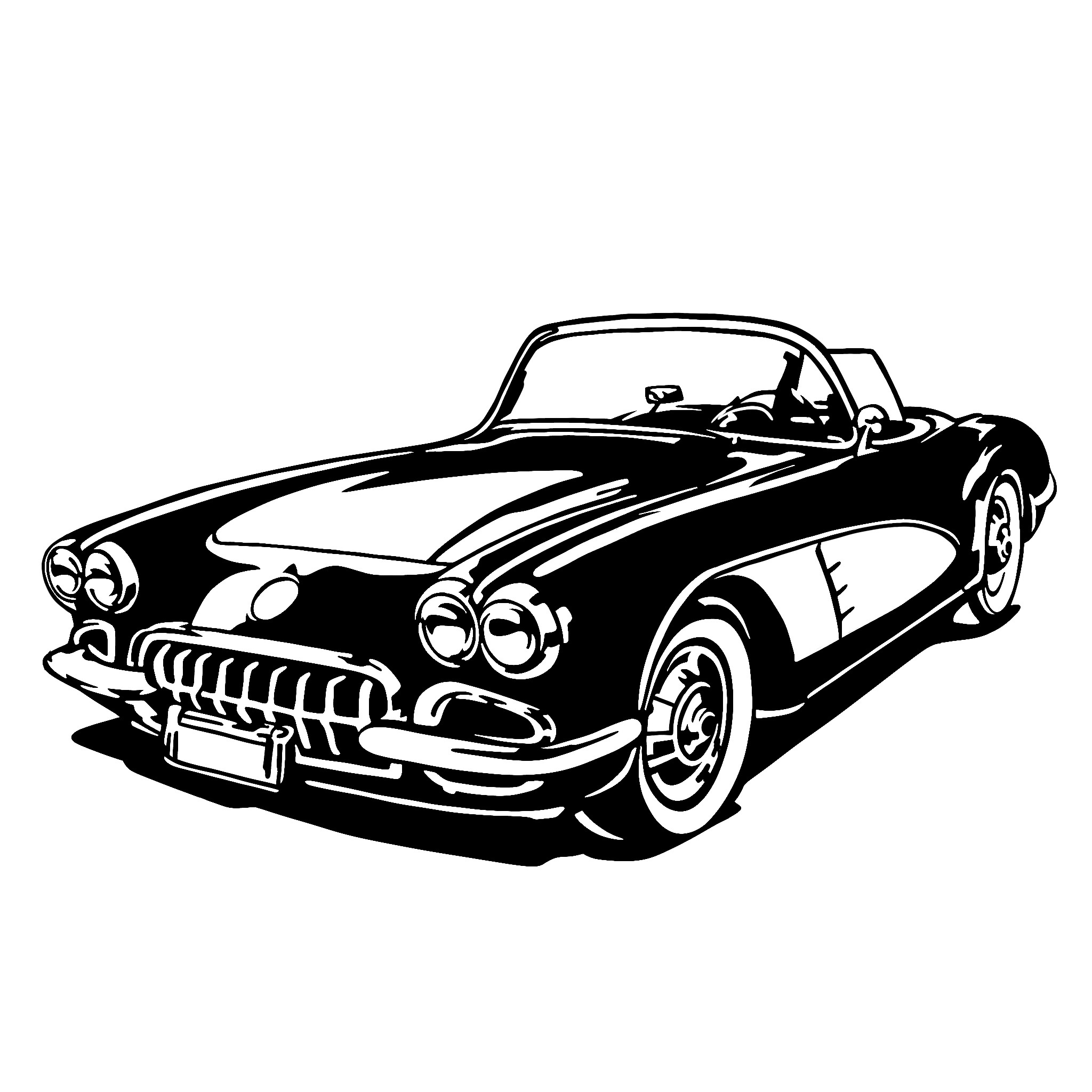 Retro car