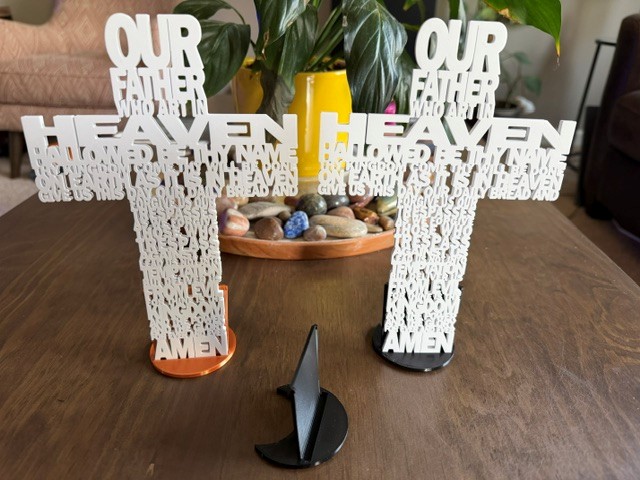 OurFather Cross Simple Stand
