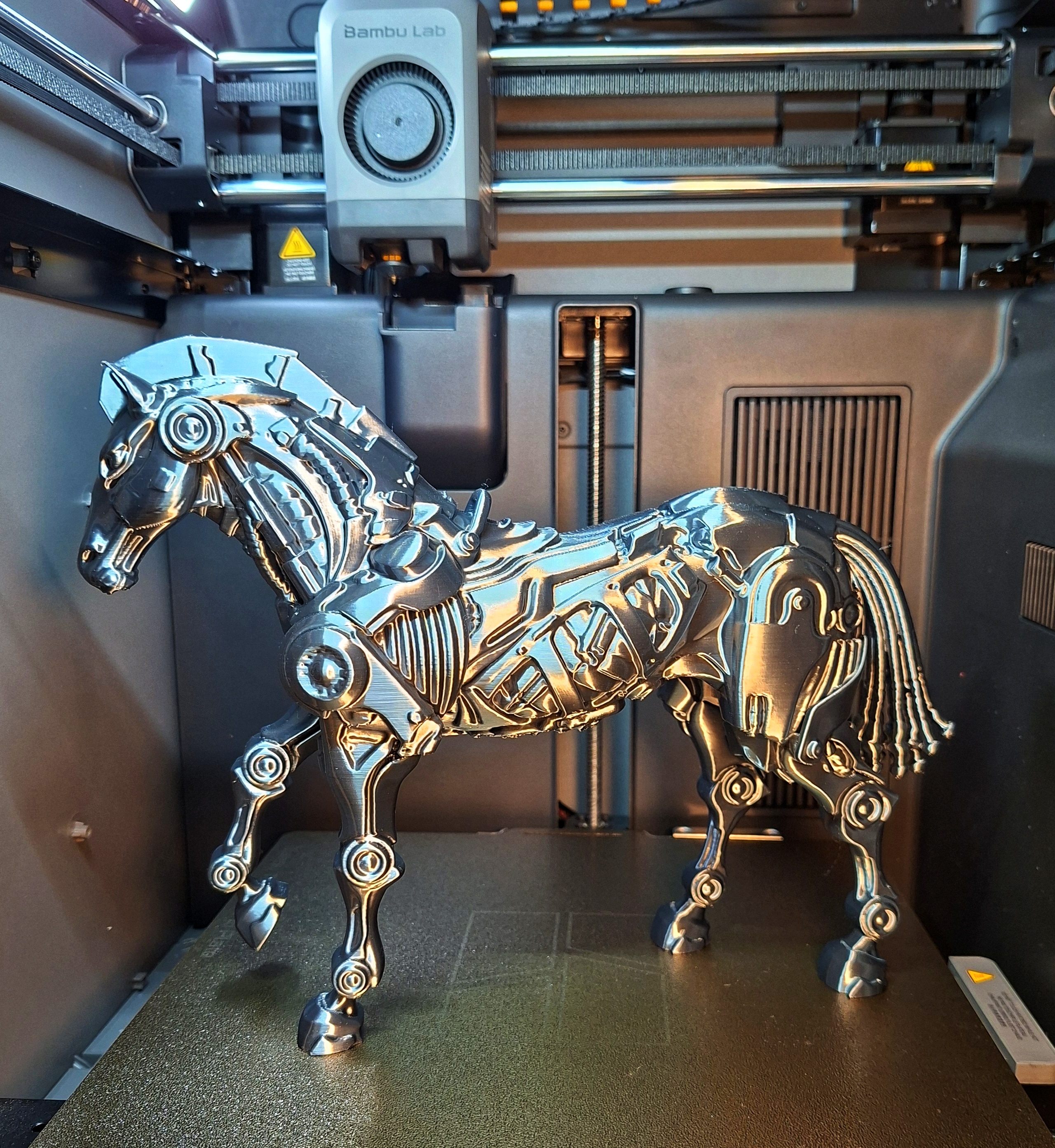 Steampunk kůň