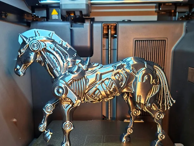 Steampunk kůň