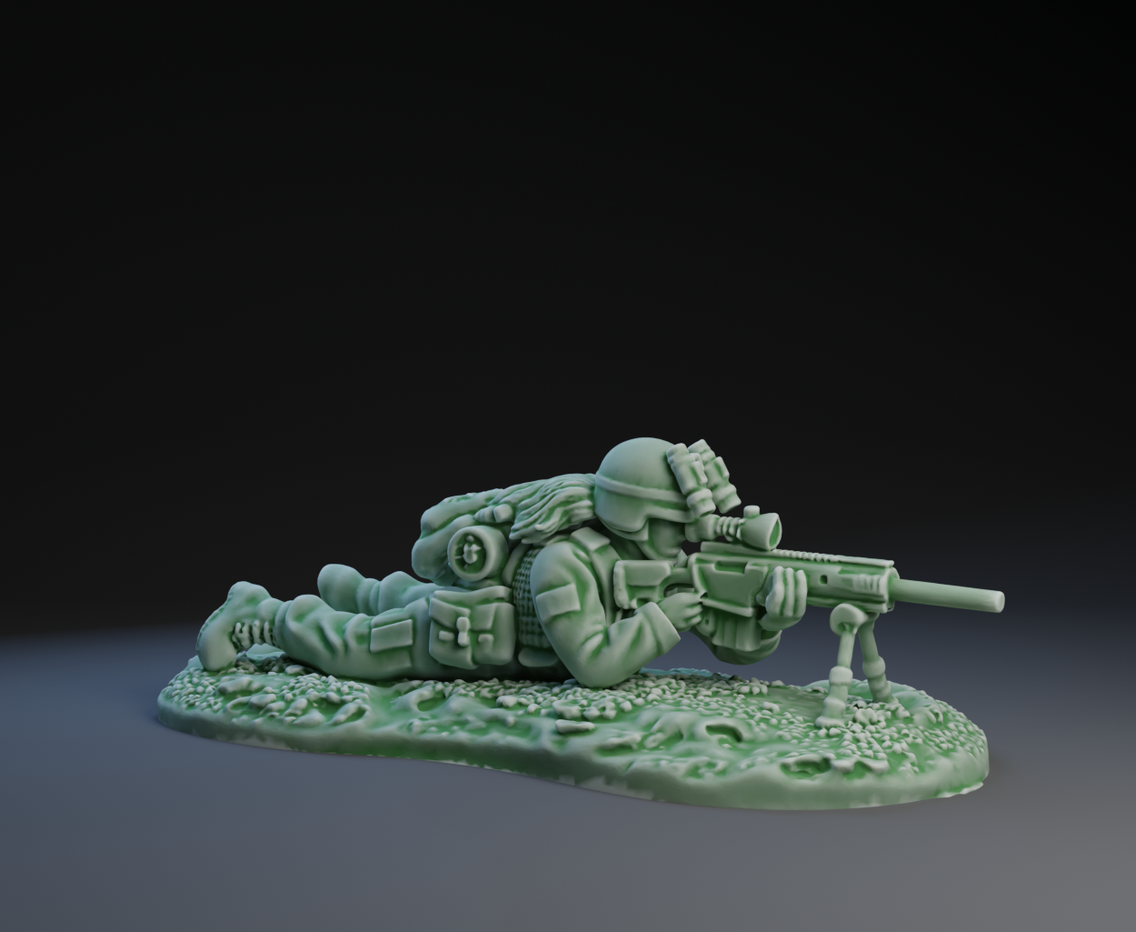Little Green Army Women : Designated Markswoman