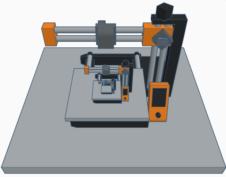 Miniatura 4 do modelo 3D 3D Printed 3D Printer-Prusa MINI