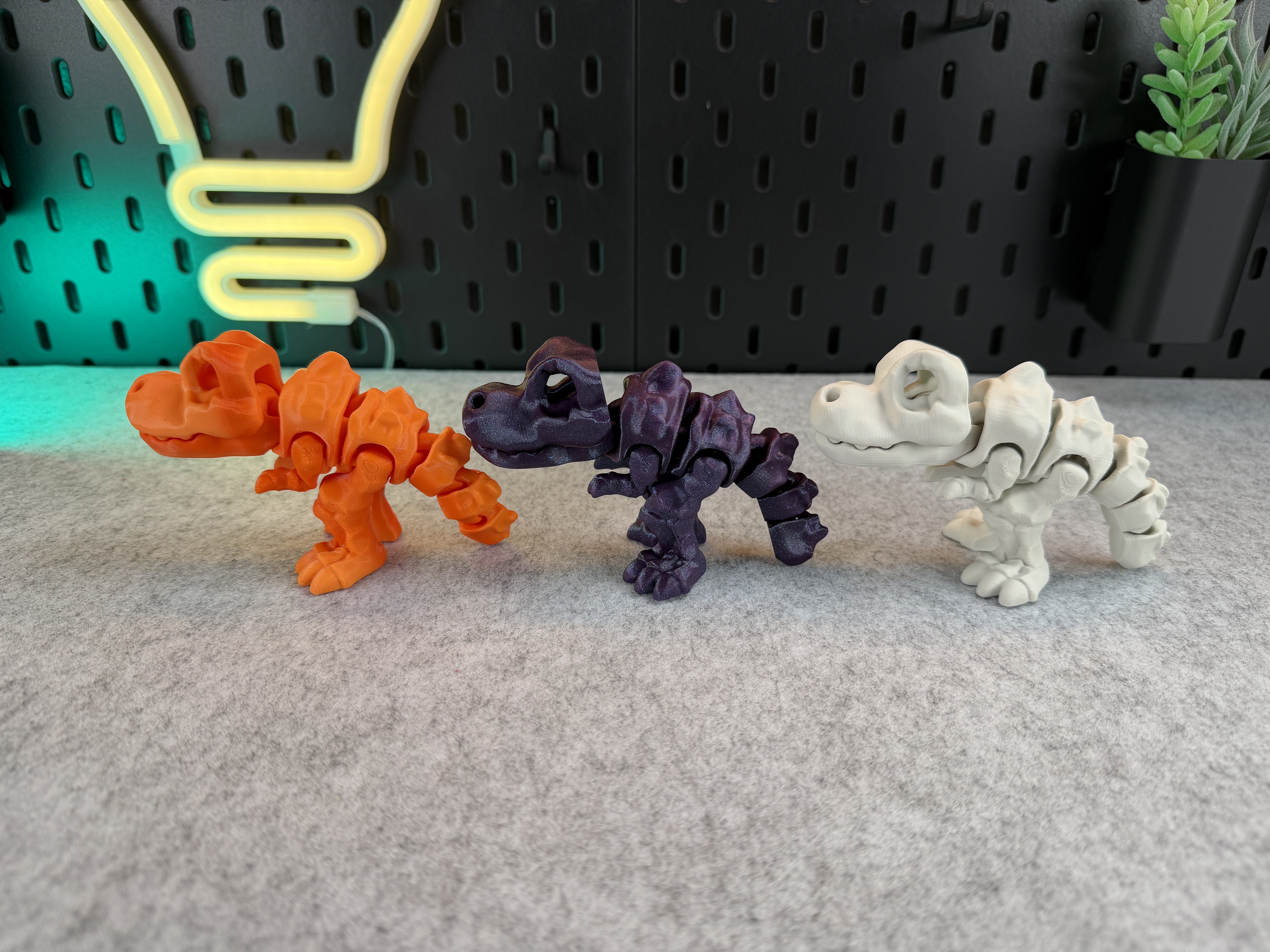 Articulated Skeleton Trex — miniatura 10