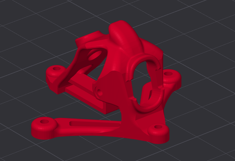 camera mount Firefly V2 1S HDzero version